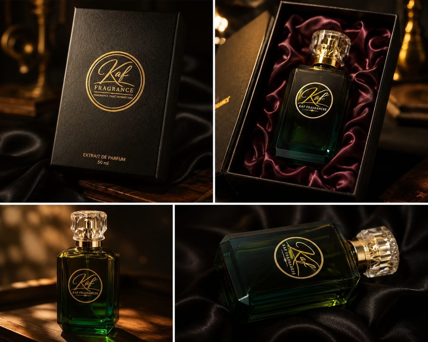 Emerald Whisper Extrait de Parfum 50ml bottle by KAF Fragrances