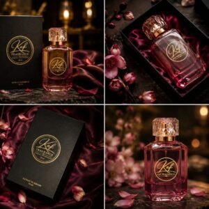 Velvet Mirage Extrait de Parfum 50ml bottle front view KAF Fragrances