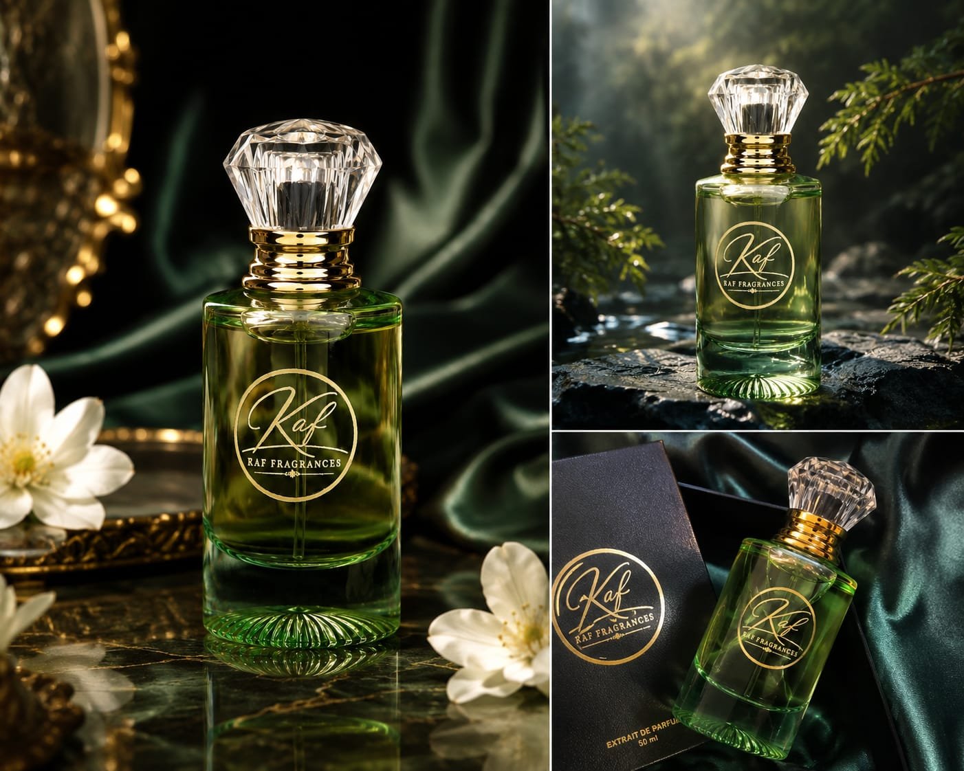 Sultana Extrait de Parfum 50ml bottle by KAF Fragrances front view