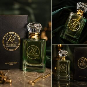 KAF Fragrances Amber Jannat Extrait de Parfum 50ml bottle, a warm unisex amber perfume.