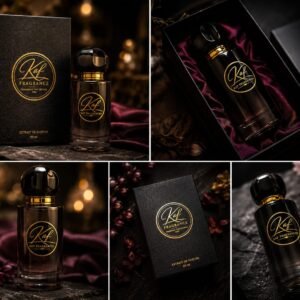 Royal Empire 50ml bold black perfume bottle for men by KAF Fragrances